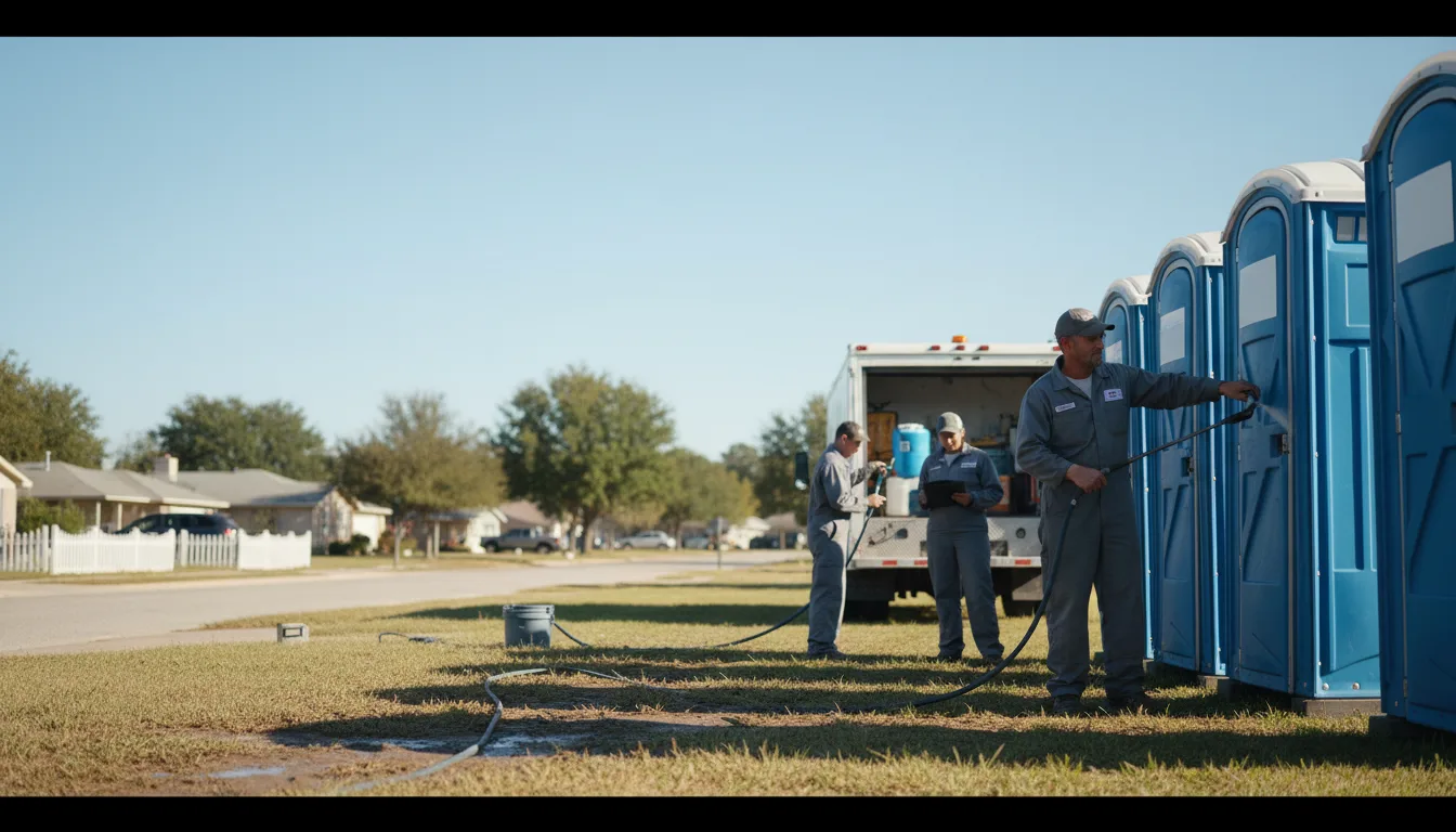 Long-Term Portable Toilet Rental in Atlanta, LA near me